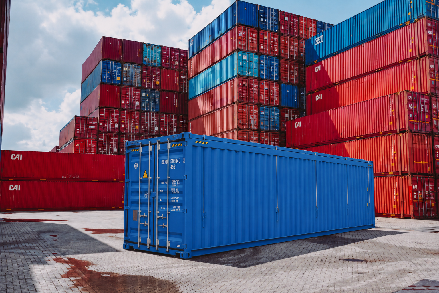 40-foot High Cube Hard-Top Container