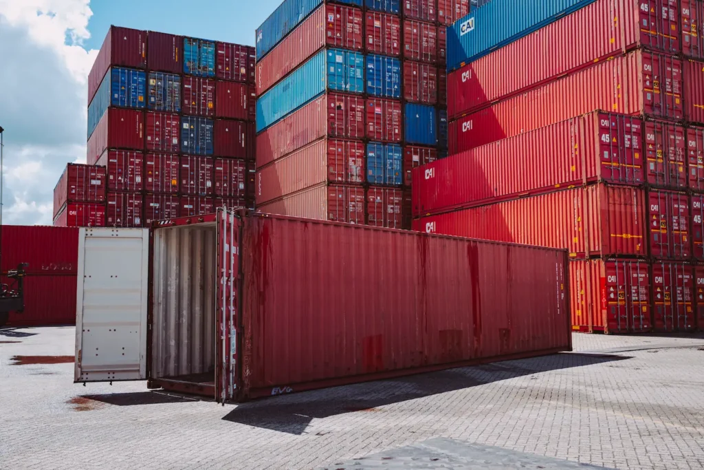 40ft high cube container van RCC